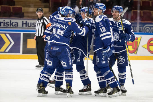 Leksands Eric Castonguay Jon Knuts Jesper Ollas jublar
