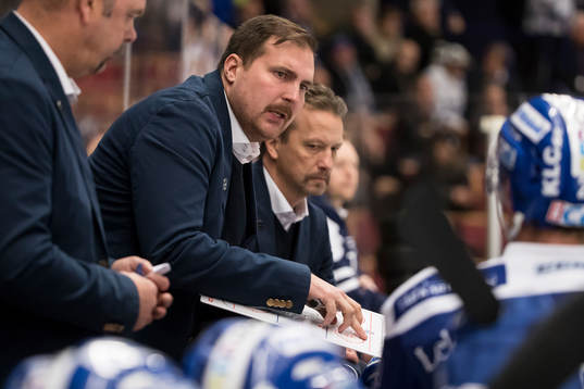 Leksands assisterande tränare Gereon Dahlgren  i