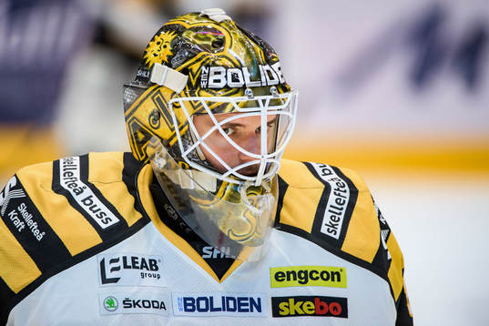 Skellefteås målvakt Gustaf Lindvall