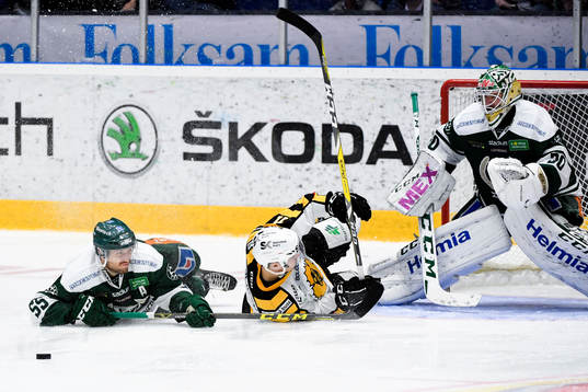 Färjestads Ole-Kristian Tollefsen och Skellefteås Henrik