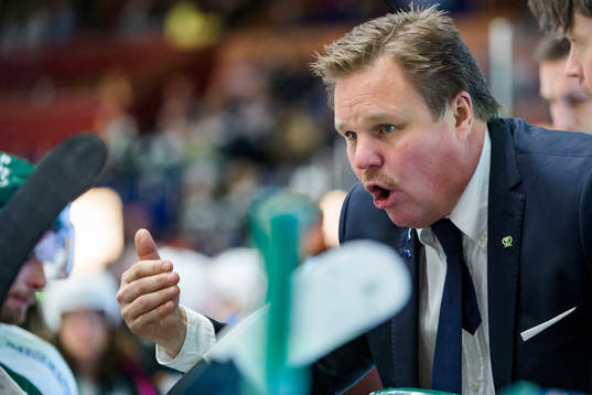 Färjestads Tränare Leif Carlsson