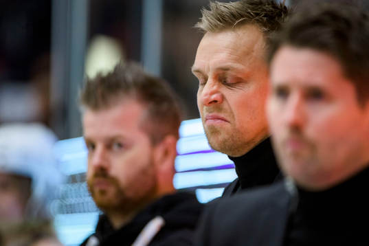 Skellefteås assisterande tränare Bert Robertsson deppar