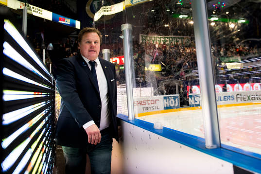 Färjestads Tränare Leif Carlsson