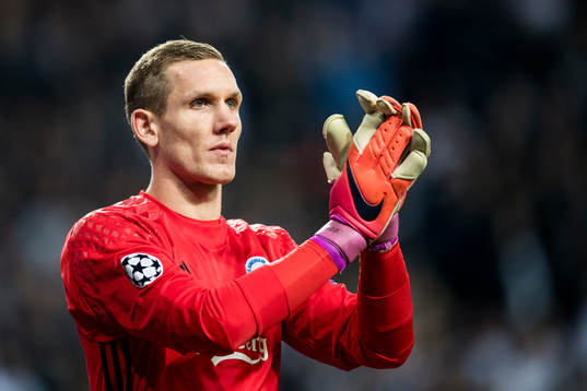 FC Köpenhamns målvakt Robin Olsen