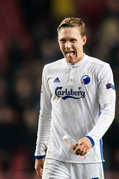 FC Köpenhamns Ludwig Augustinsson deppar