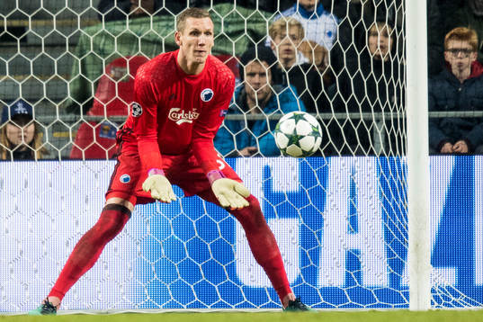 FC Köpenhamns målvakt Robin Olsen