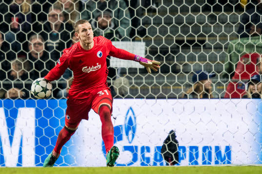 FC Köpenhamns målvakt Robin Olsen
