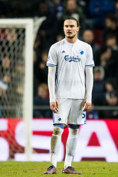 FC Köpenhamns Erik Johansson deppar