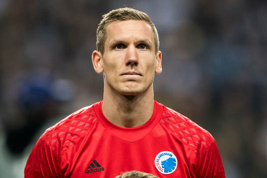 FC Köpenhamns målvakt Robin Olsen