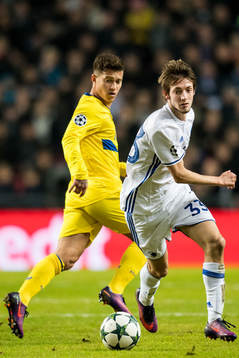 FC Köpenhamns Rasmus Falk och Portos Otavio