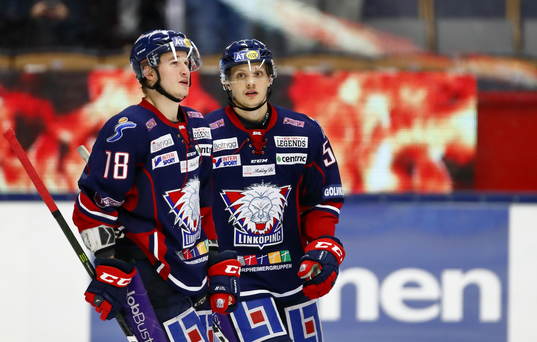 Linköpings Kristian Näkyvä och Jakob Lilja