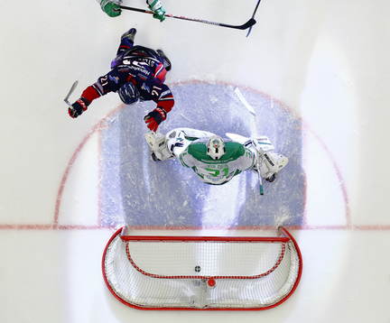 Linköpings Emil Sylvegård jublar vid mål 3-2 av