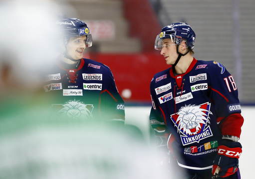 Linköpings Kristian Näkyvä och Jakob Lilja