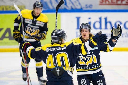 s Pär Arlbrandt och Mattias Tedenby jublar