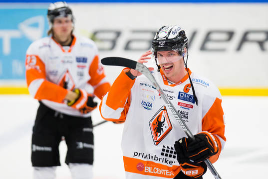 Karlskronas Viktor Amnér och Kristoffer Söder deppar