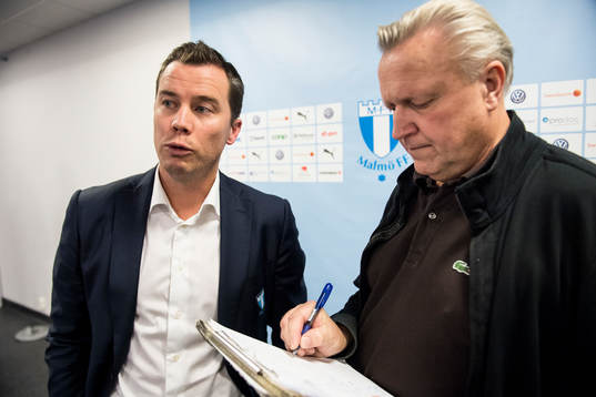 Malmö FFs sportchef Daniel Andersson