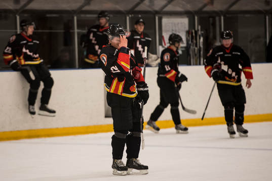 Åstorps Mattias Hammarbäck deppar