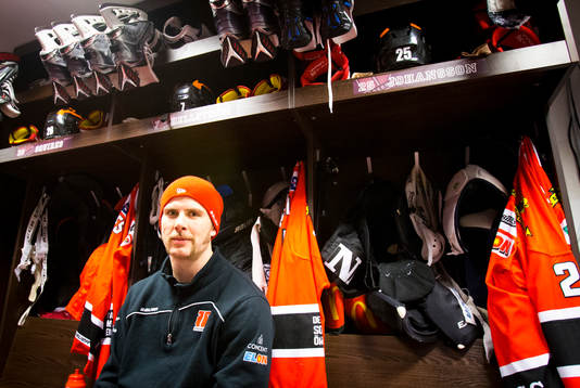 Porträtt på Örebros Alexander Hellström i