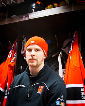 Porträtt på Örebros Alexander Hellström i