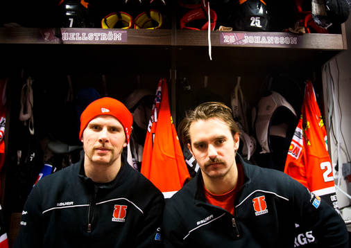 Porträtt på Örebros Alexander Hellström och Martin