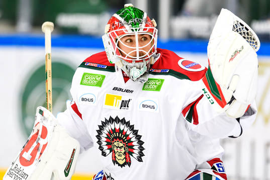 Frölundas målvakt Dan Bakala
