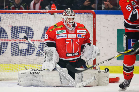 Örebros målvakt Axel Brage