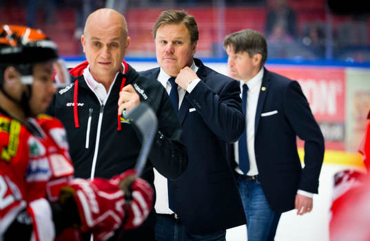 Färjestads Tränare Leif Carlsson