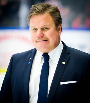 Färjestads Tränare Leif Carlsson