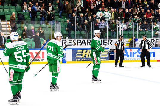 Rögles Felix Schütz, Morten Jensen och Alen Bibic deppar
