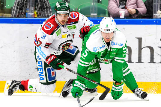 Frölundas Henrik Tömmernes och Rögles Alen Bibic