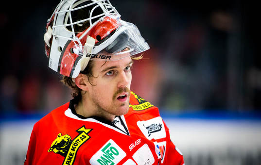 Örebros målvakt Axel Brage