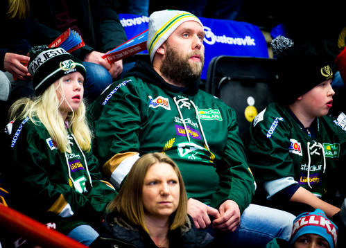 Deppigt hos Färjestadsfansen