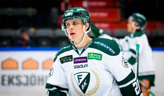 Färjestads Joel Eriksson Ek depp