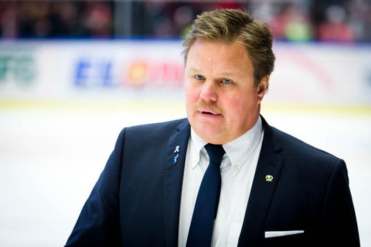 Färjestads Tränare Leif Carlsson