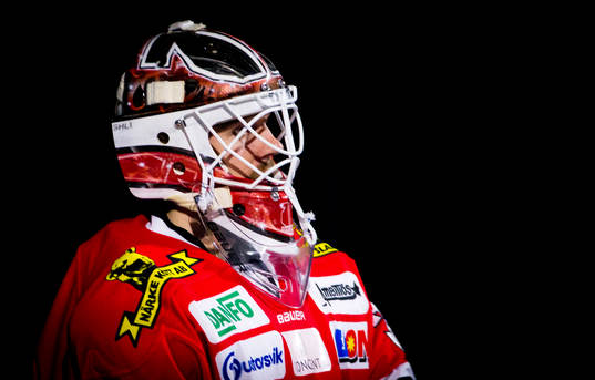 Örebros målvakt Axel Brage