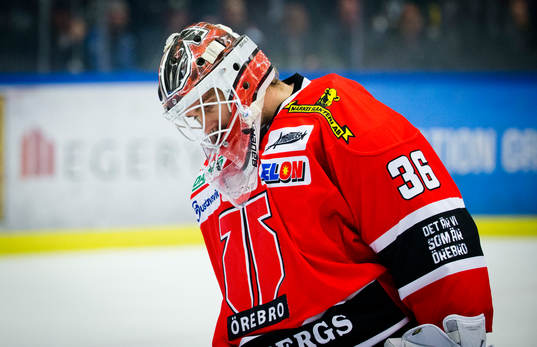Örebros målvakt Axel Brage