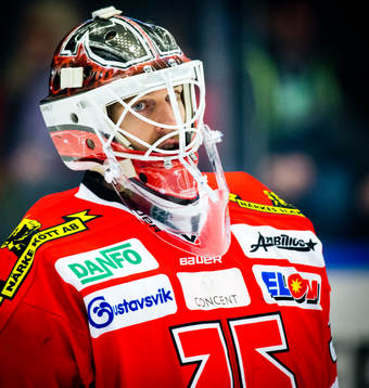 Örebros målvakt Axel Brage