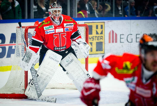 Örebros målvakt Axel Brage