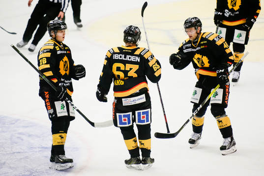 Skellefteås Linus Lindström, Sebastian Aho och Oscar