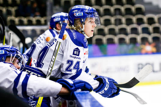 Leksands Isak Skedung deppar