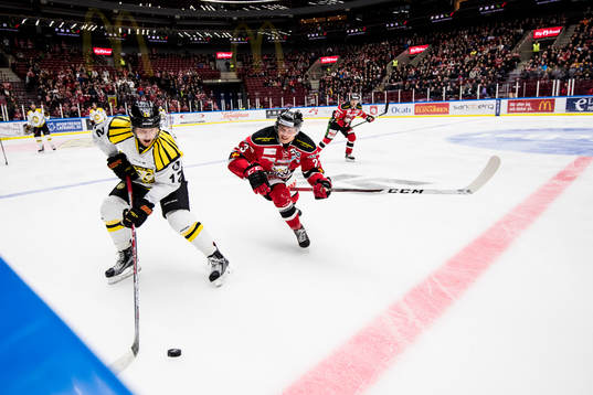 Brynäs Gustaf Thorell och Malmö Redhawks Christoffer