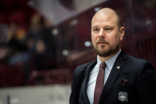 Malmö Redhawks målvaktstränare Andreas Eriksson