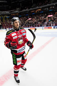Malmö Redhawks Ilari Filppula jublar