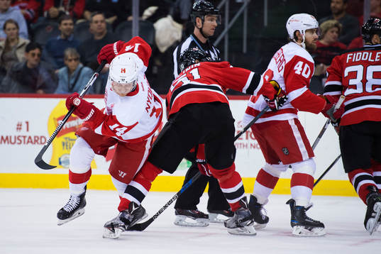 Detroits Gustav Nyquist och Henrik Zetterberg