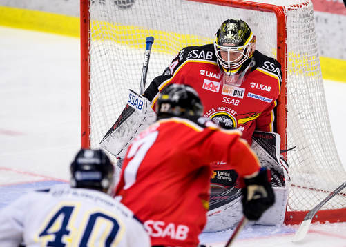 Luleås målvakt Joel Lassinatti