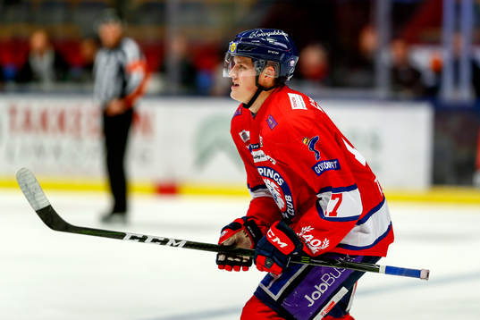 Linköpings Henrik Törnqvist jublar