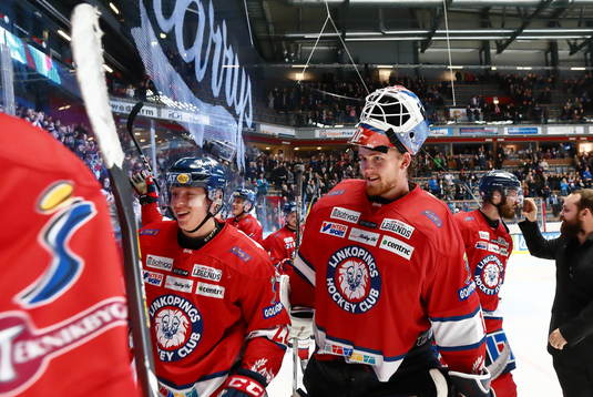 Linköpings målvakt Marcus Högberg