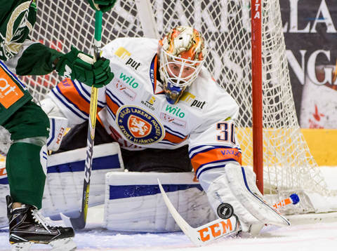 Växjös målvakt Joacim Eriksson