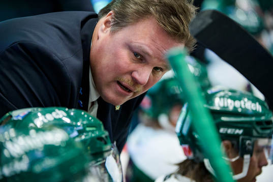 Färjestads Tränare Leif Carlsson