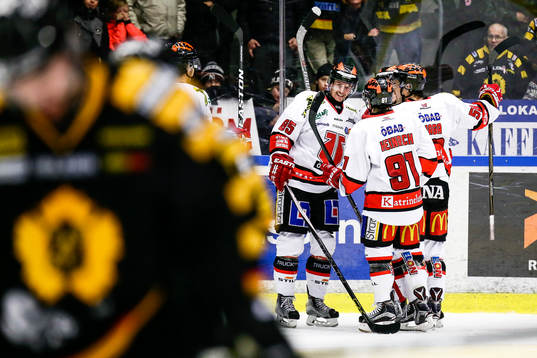Örebros Glenn Gustafsson, Kalle Olsson och Dominique